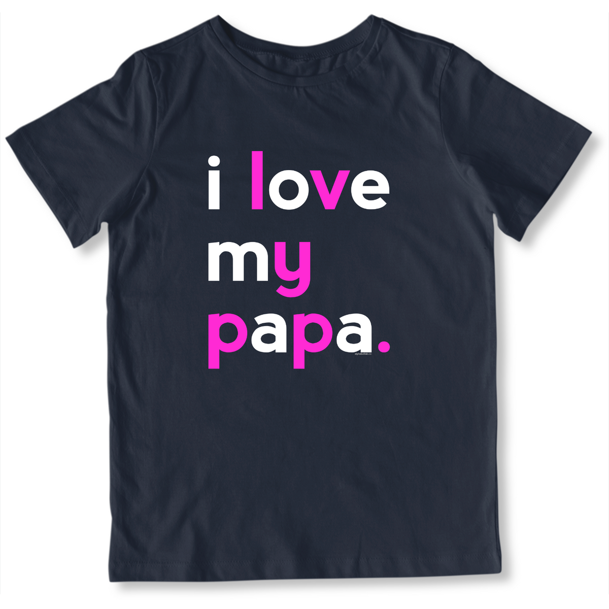 Girls I Love My Papa T-Shirt - Family Shirts
