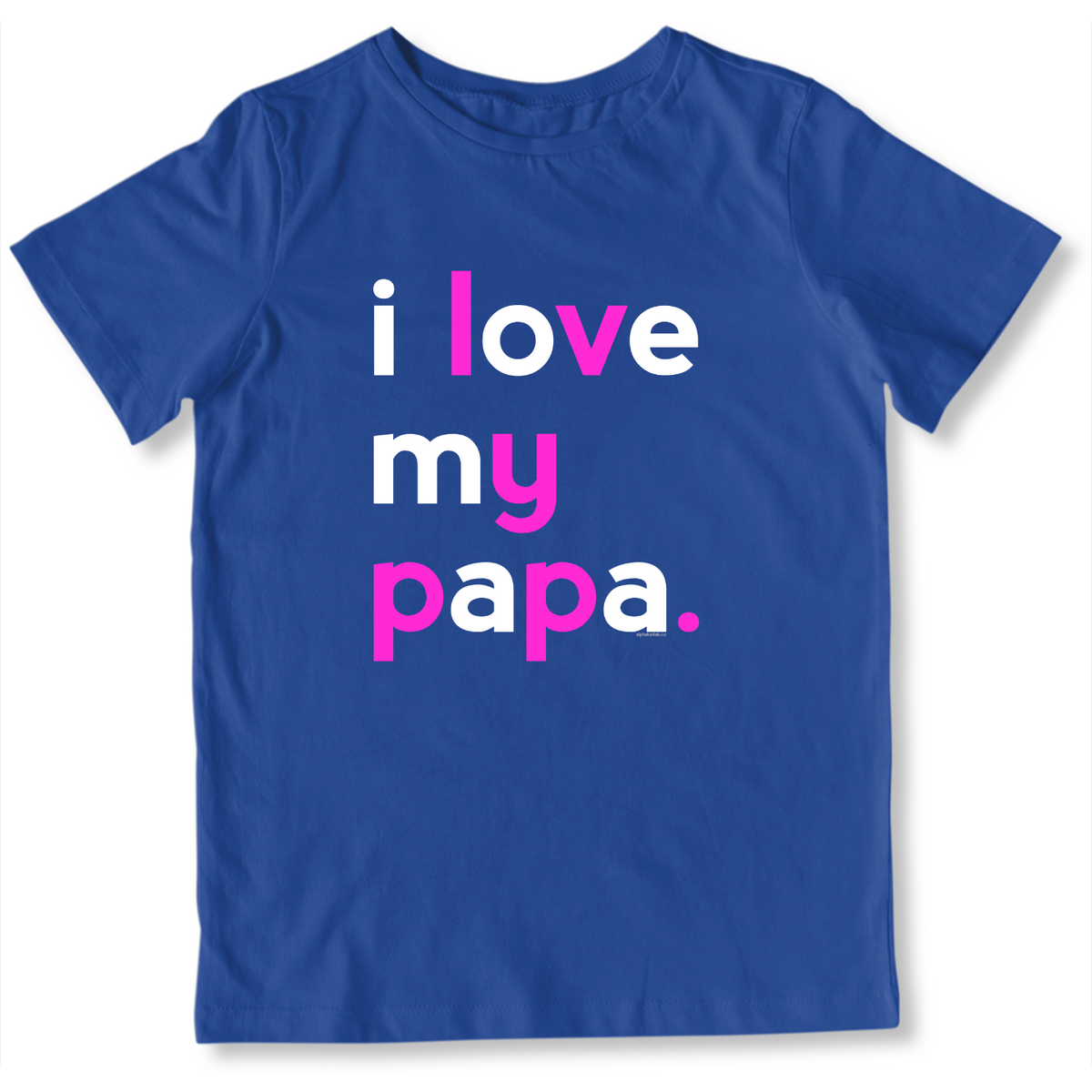 Girls I Love My Papa T-Shirt - Family Shirts
