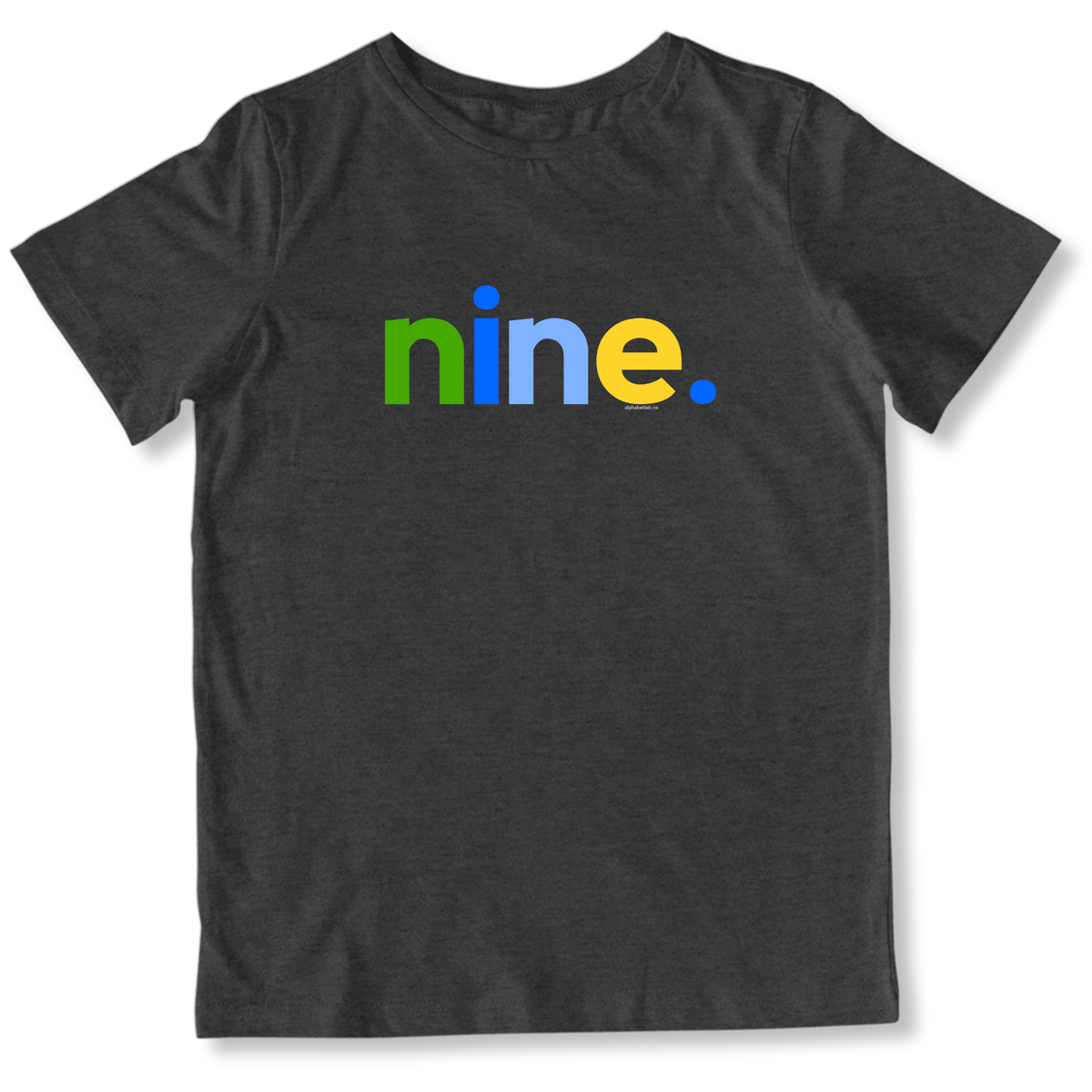 Boys 9th Birthday Shirt Nine - Alternative
