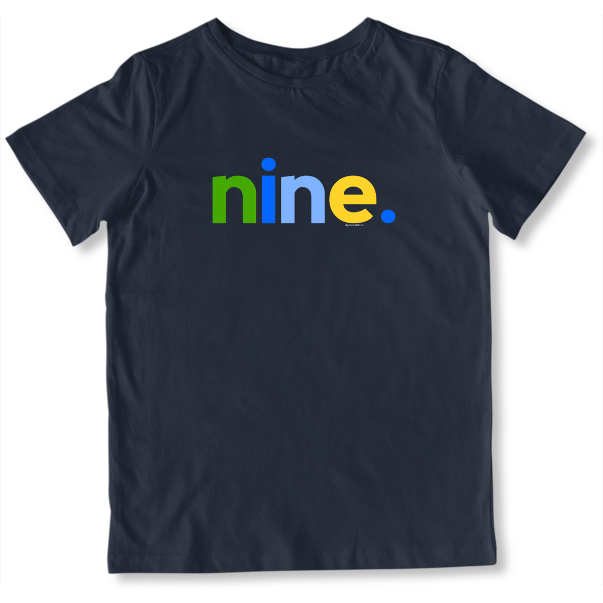 Boys 9th Birthday Shirt Nine - Alternative