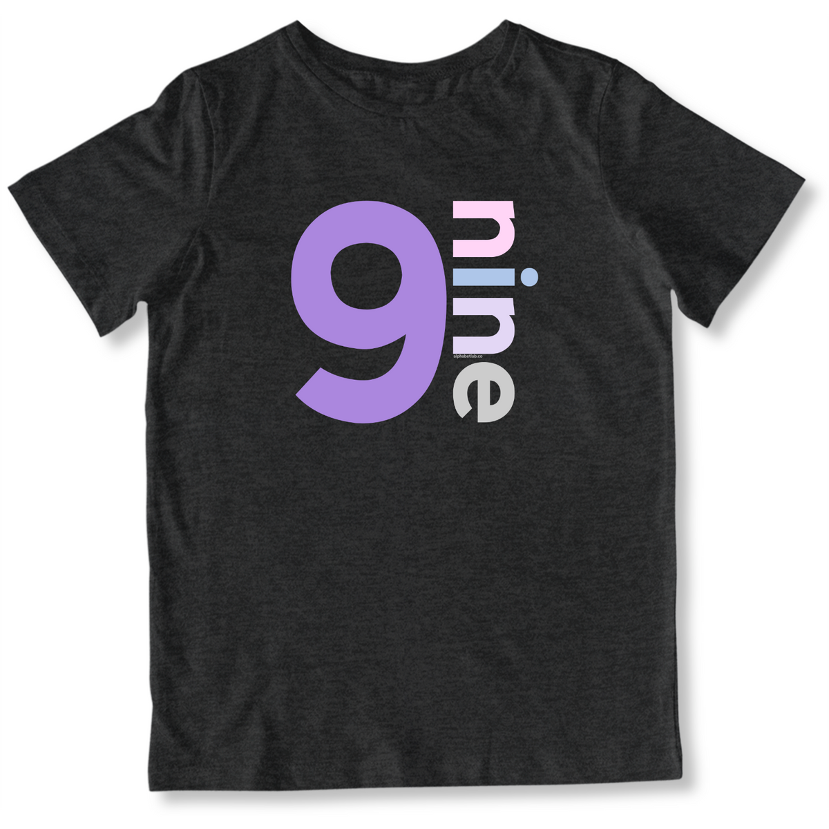 Girls 9th Birthday Shirt - Number