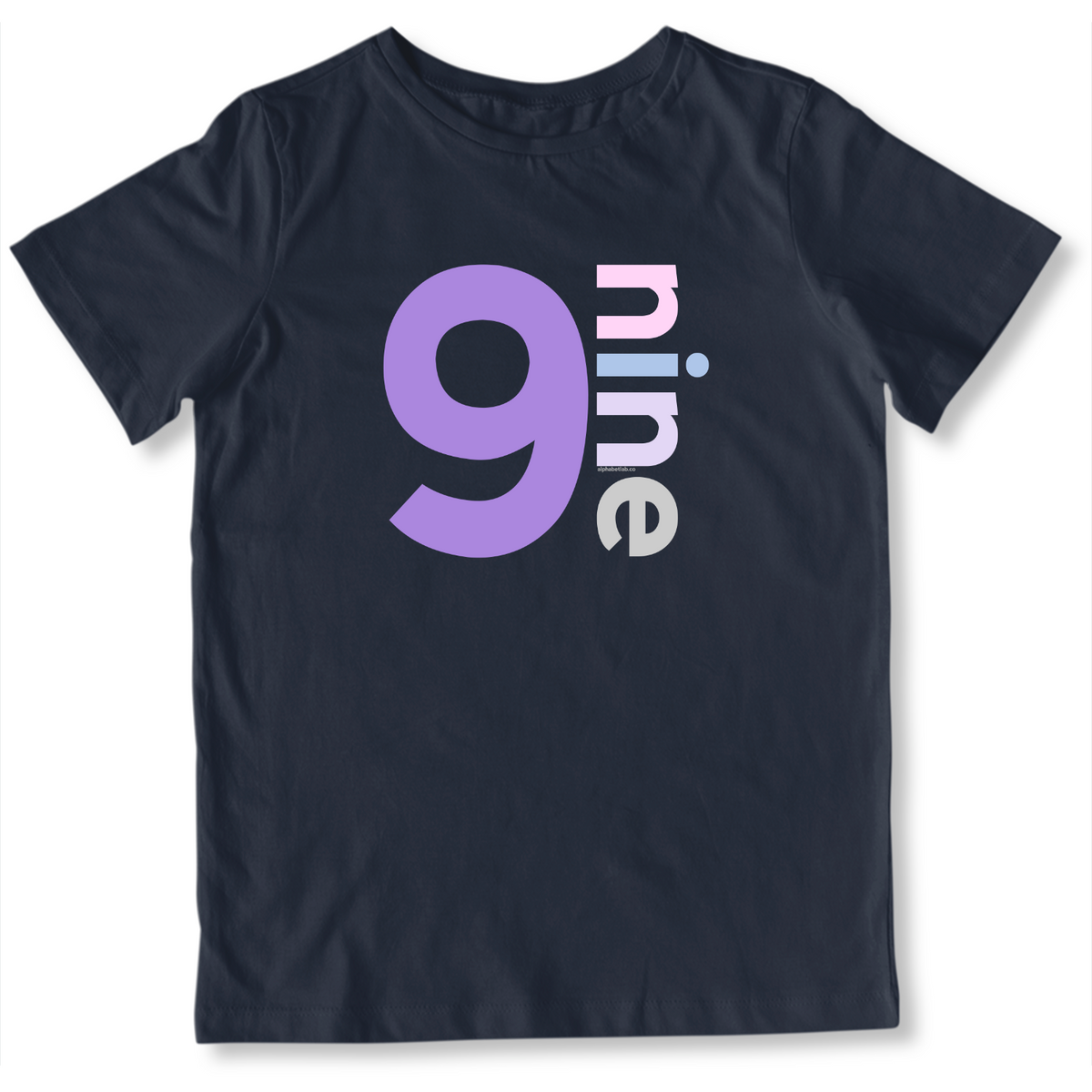 Girls 9th Birthday Shirt - Number