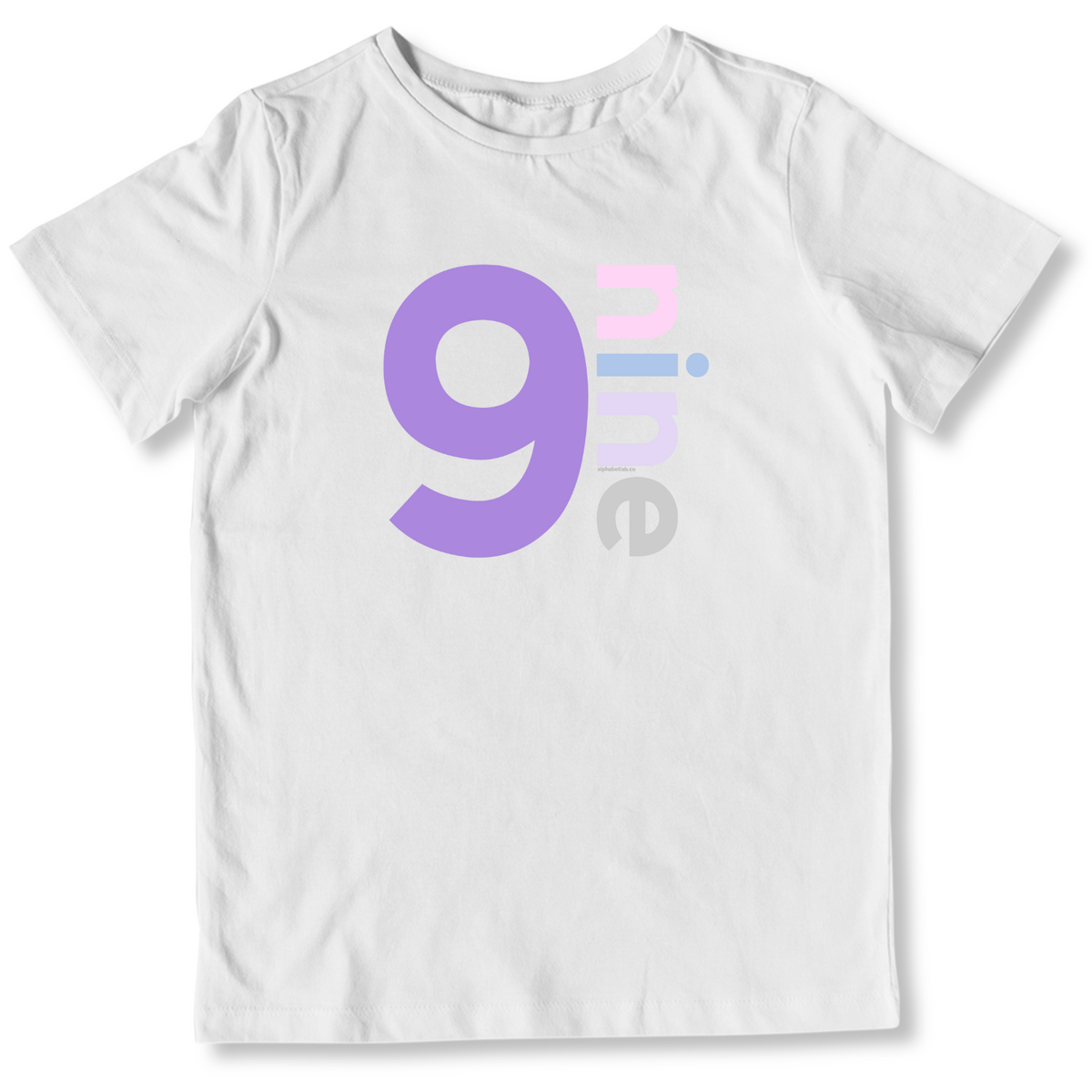 Girls 9th Birthday Shirt - Number