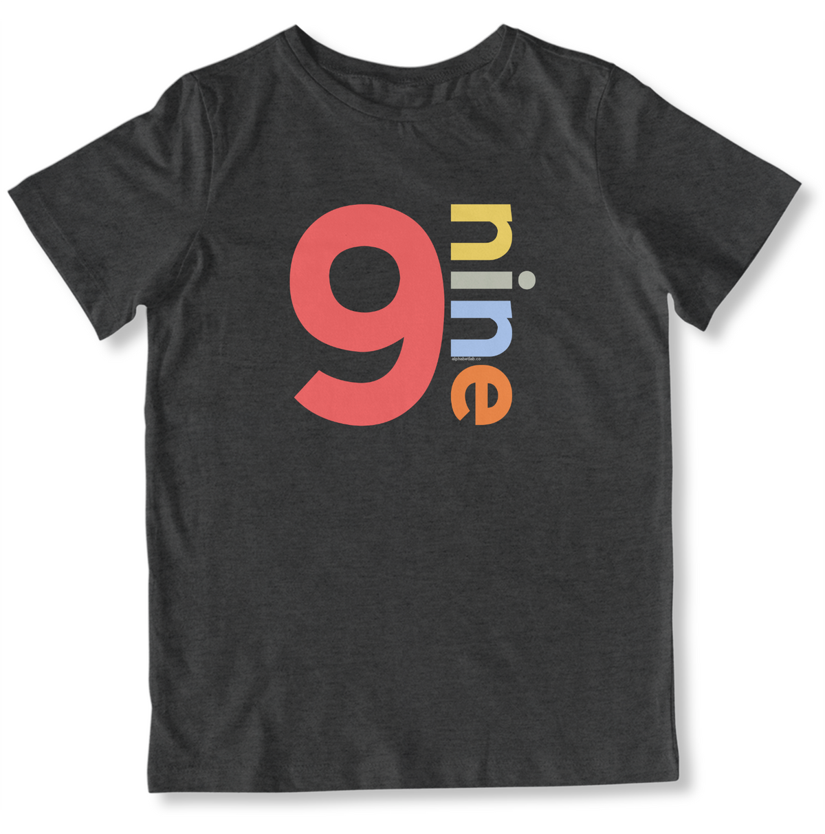 Boys 9th Birthday Shirt Nine - Number