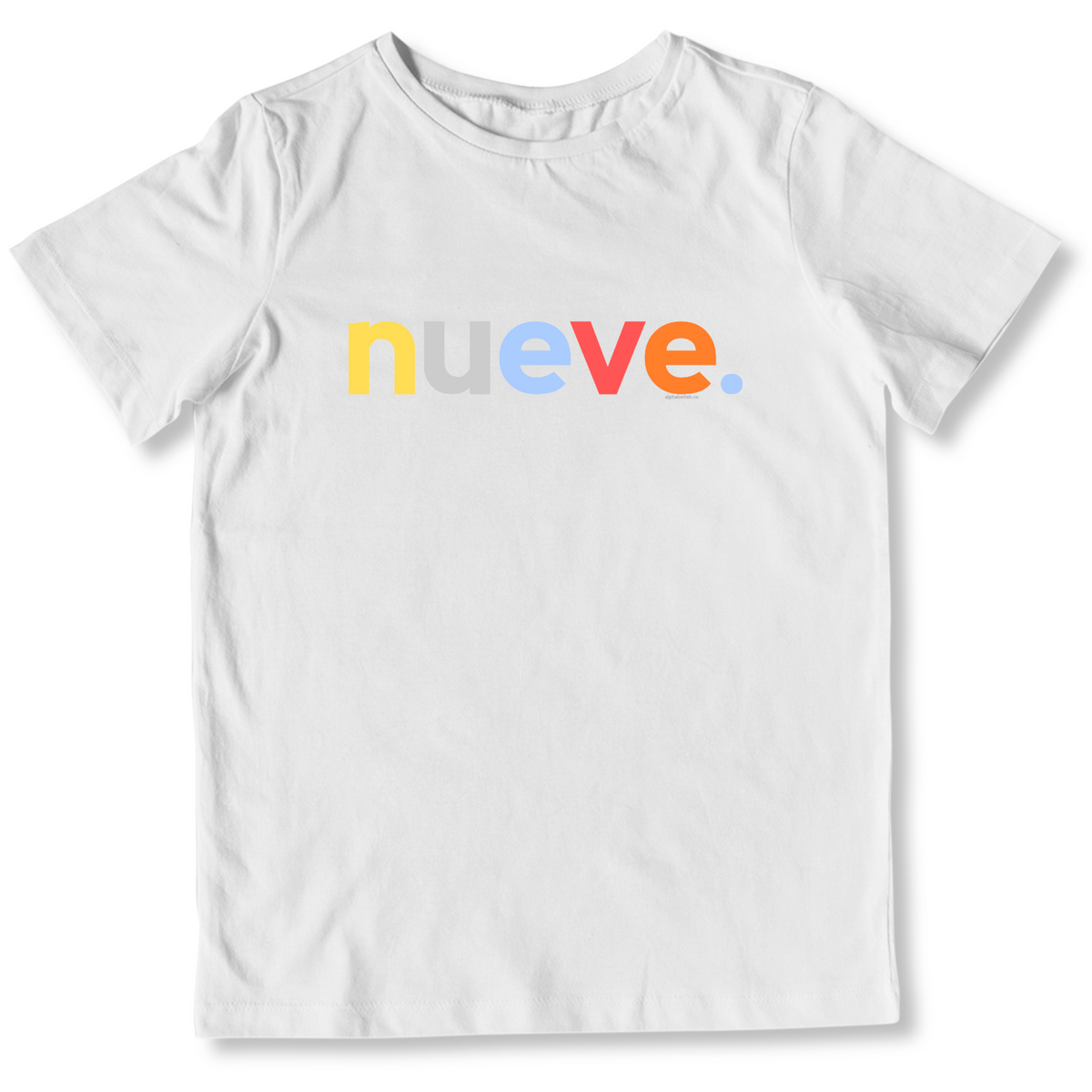 Boys 9th Birthday Shirt Nueve Spanish – Original