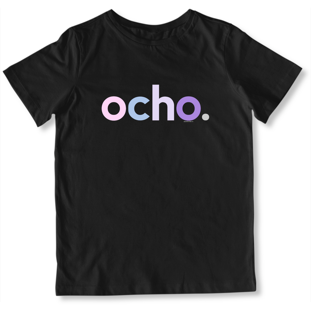 Girls 8th Birthday Shirt Ocho Spanish – Original