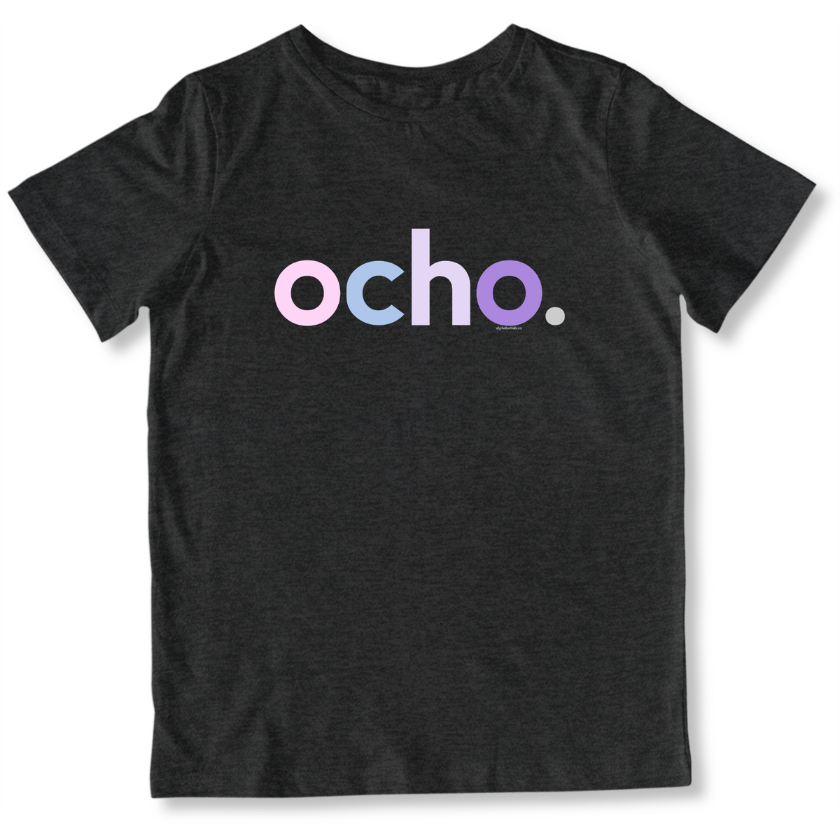 Girls 8th Birthday Shirt Ocho Spanish – Original