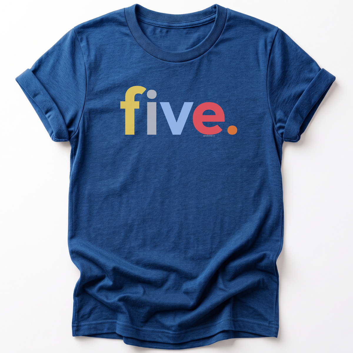 Boys 5th Birthday Shirt Five - Original