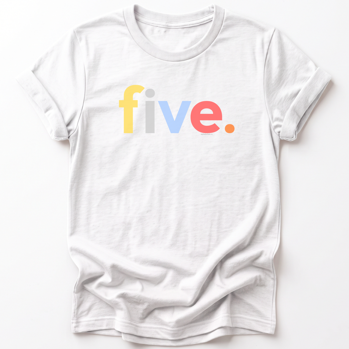 Boys 5th Birthday Shirt Five - Original