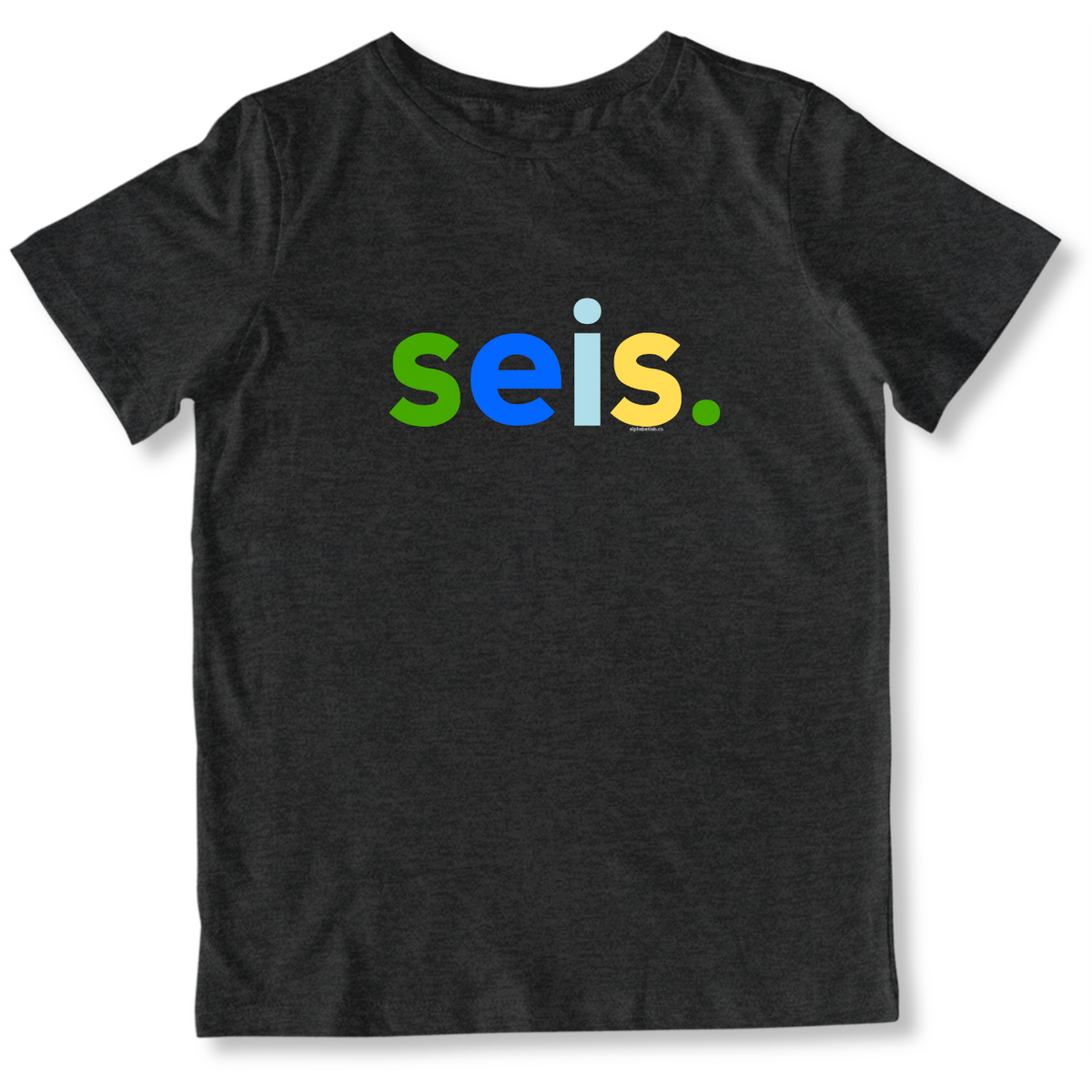 Boys 6th Birthday Shirt Seis Spanish – Alternate