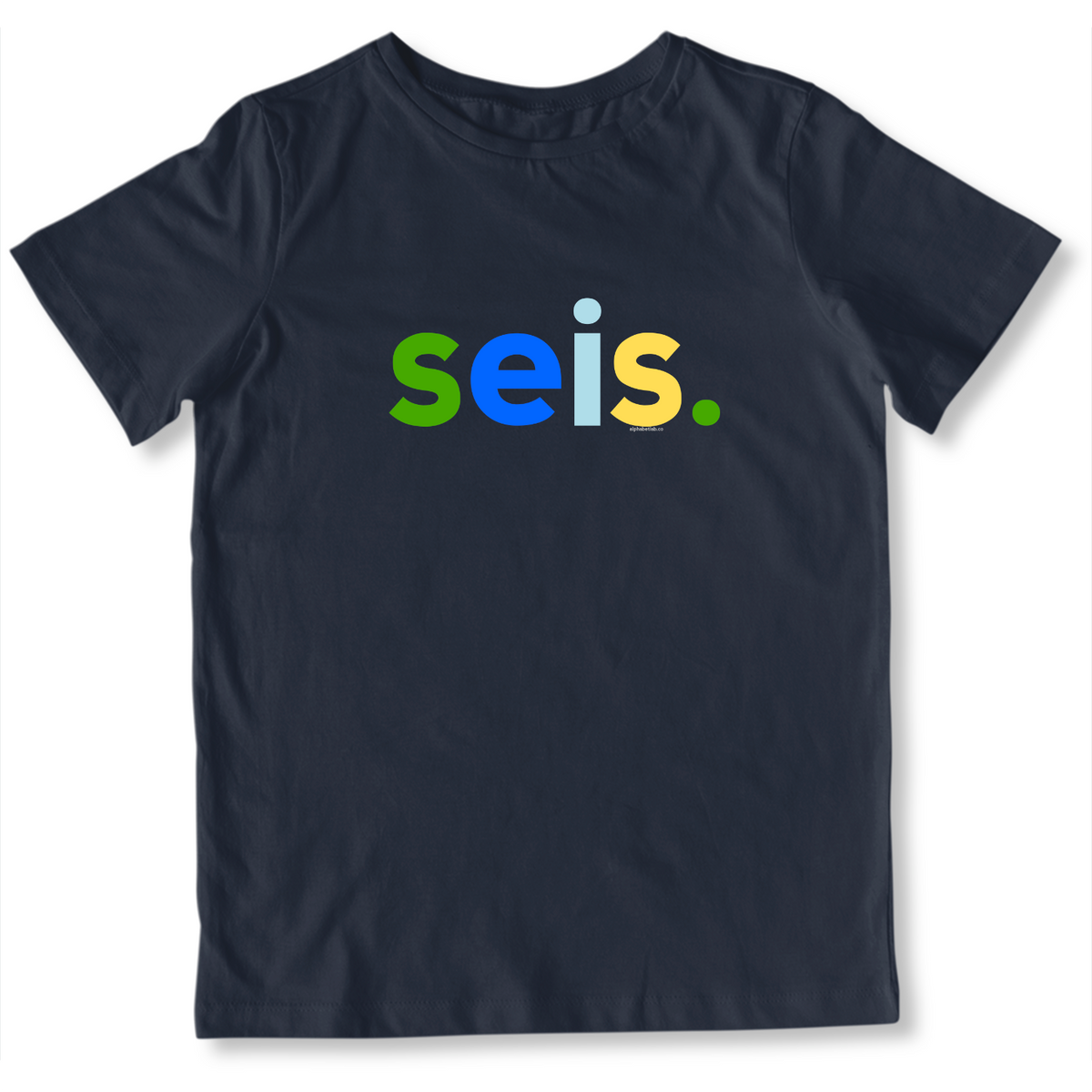 Boys 6th Birthday Shirt Seis Spanish – Alternate