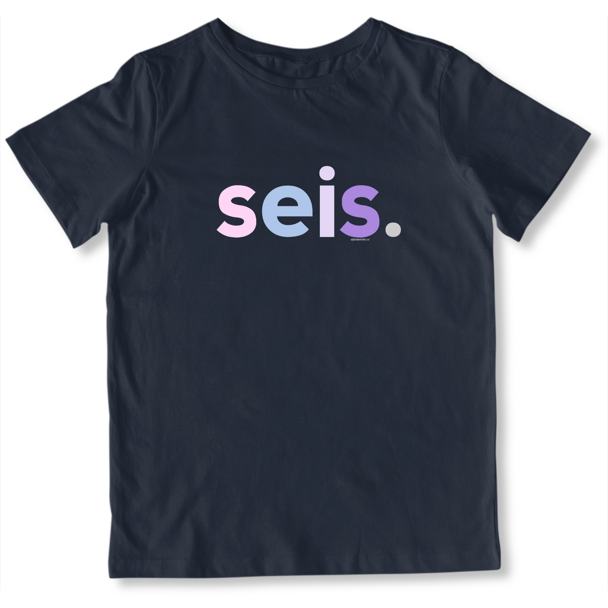 Girls 6th Birthday Shirt Seis Spanish – Original