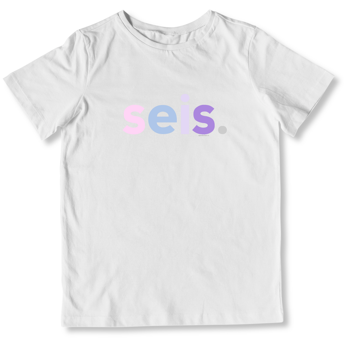 Girls 6th Birthday Shirt Seis Spanish – Original