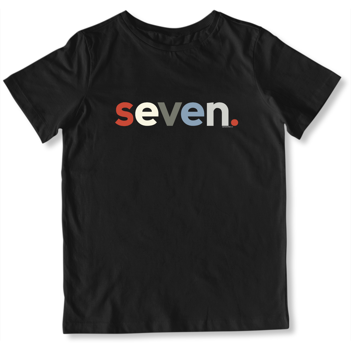 Boys 7th Birthday Shirt Seven - Alternative
