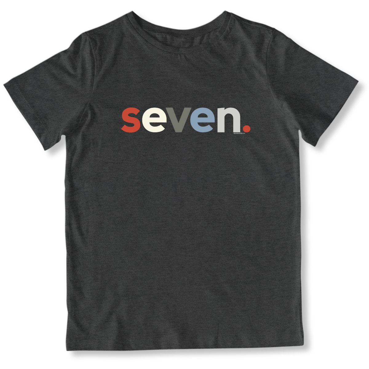 Boys 7th Birthday Shirt Seven - Alternative