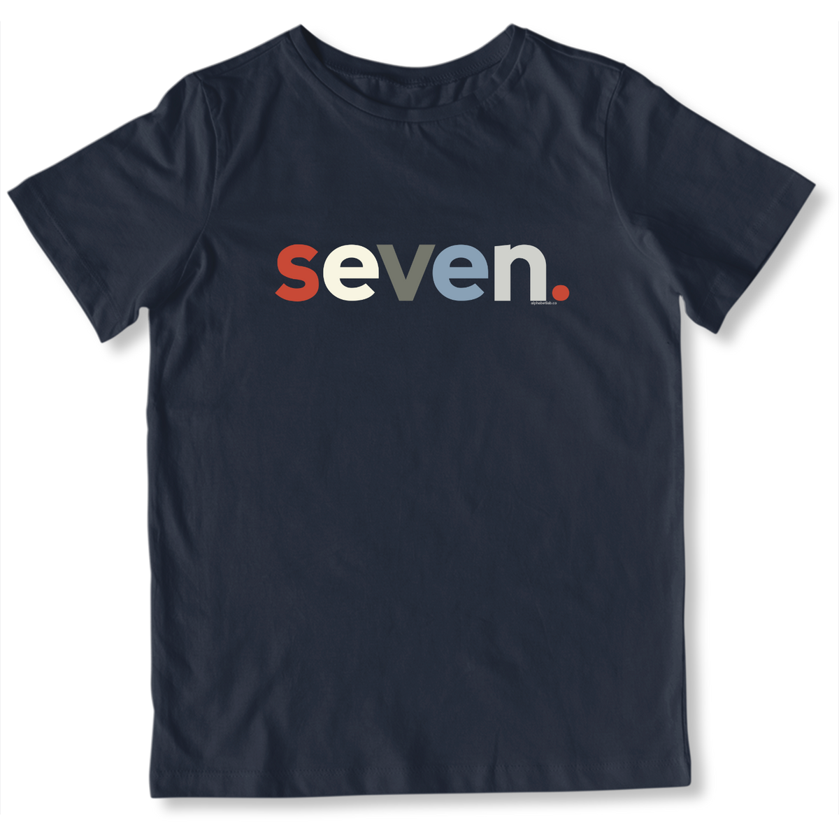 Boys 7th Birthday Shirt Seven - Alternative