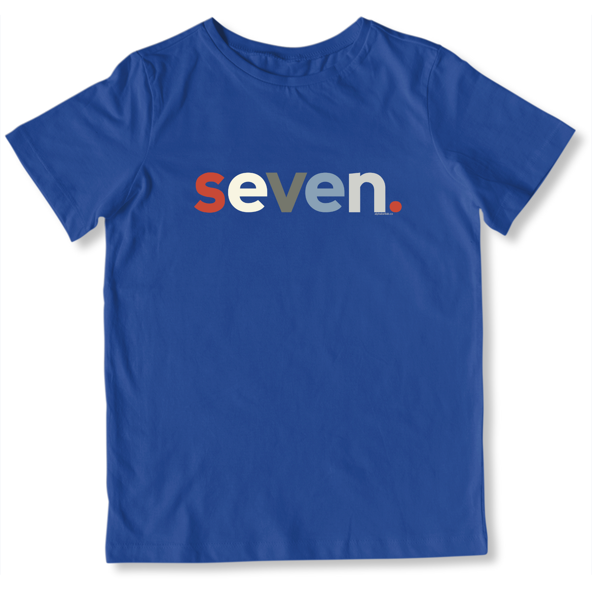 Boys 7th Birthday Shirt Seven - Alternative