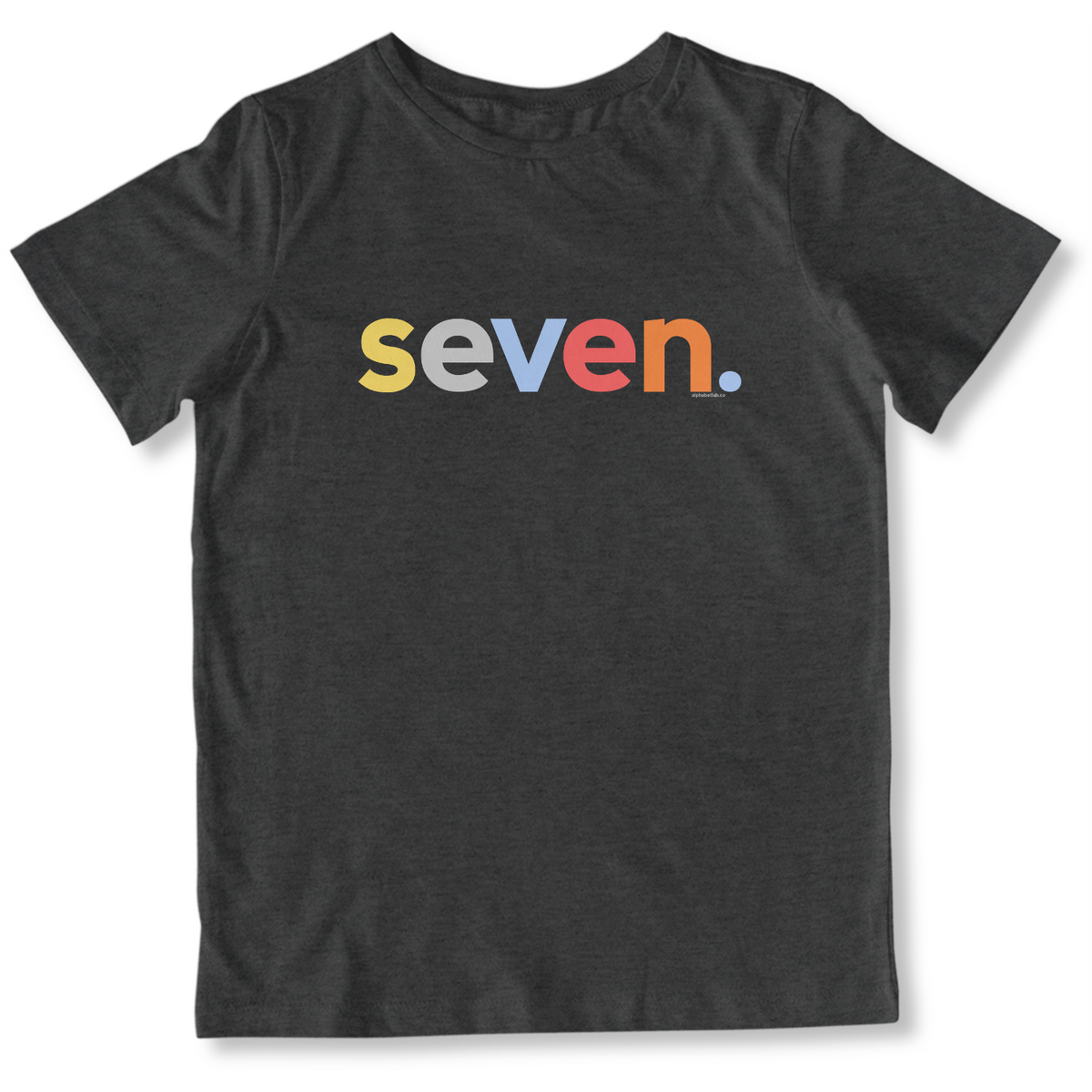 Boys 7th Birthday Shirt Seven - Original
