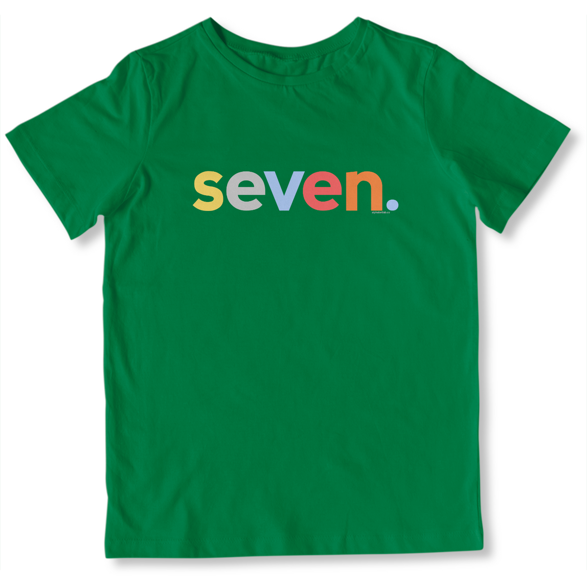 Boys 7th Birthday Shirt Seven - Original