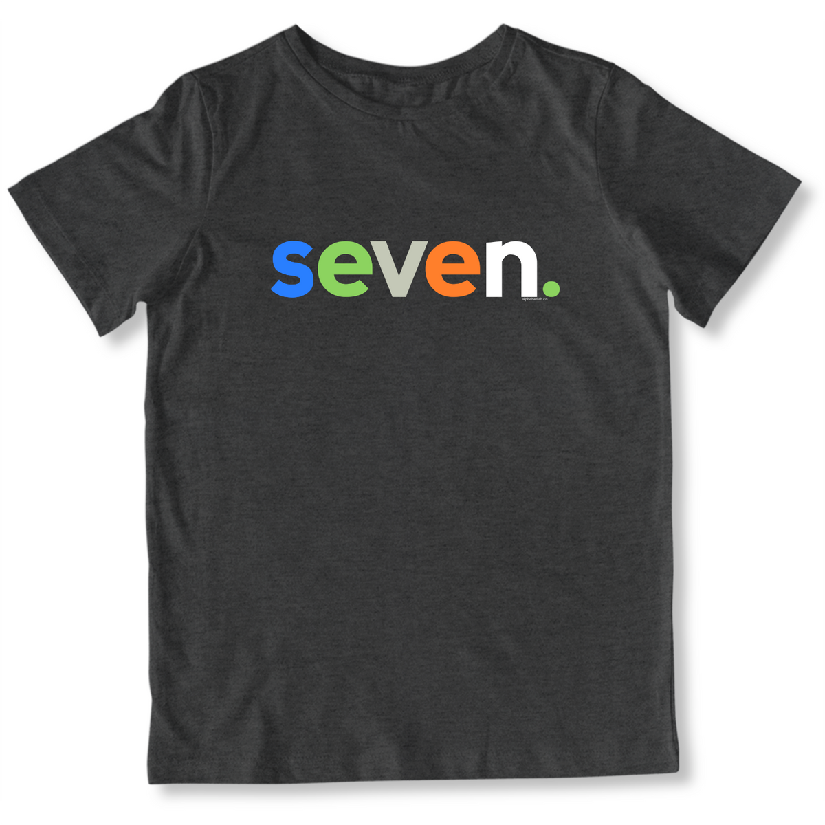 Boys 7th Birthday Shirt Seven - Alternative