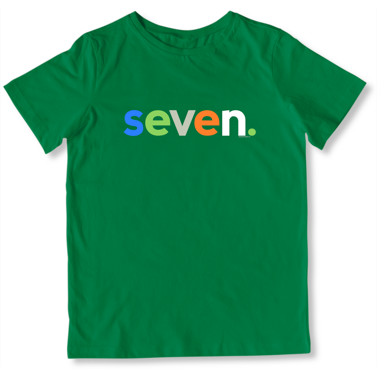 Boys 7th Birthday Shirt Seven - Alternative