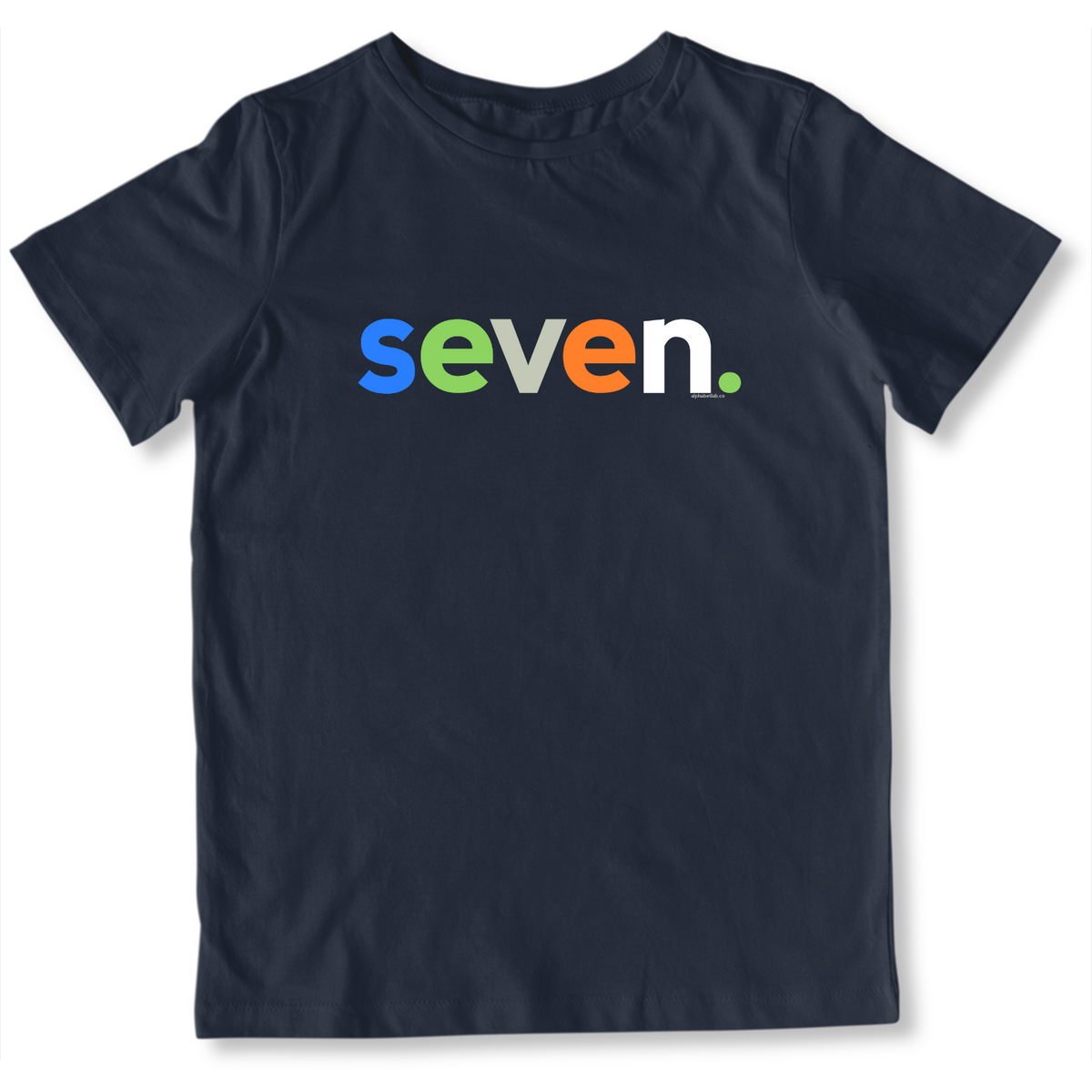 Boys 7th Birthday Shirt Seven - Alternative