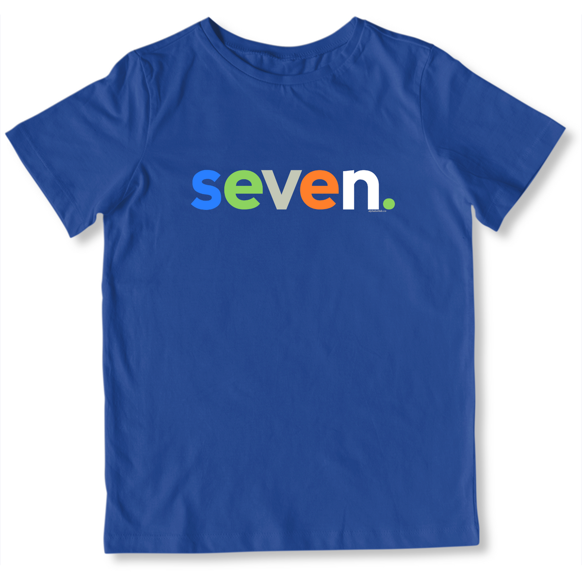 Boys 7th Birthday Shirt Seven - Alternative
