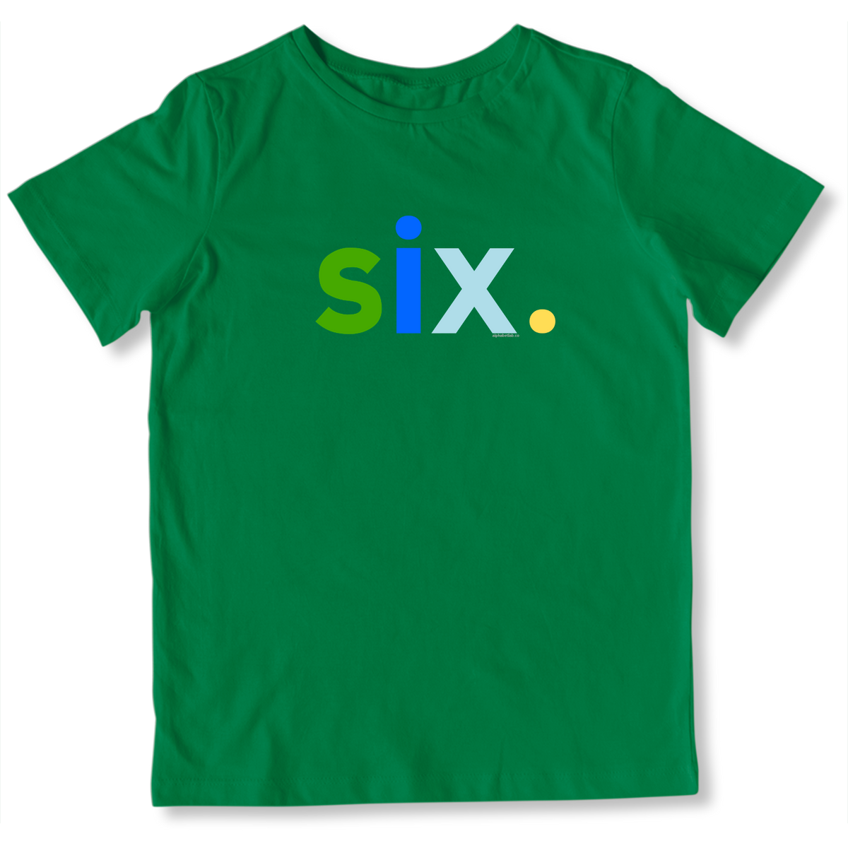 Boys 6th Birthday Shirt Six - Alternative