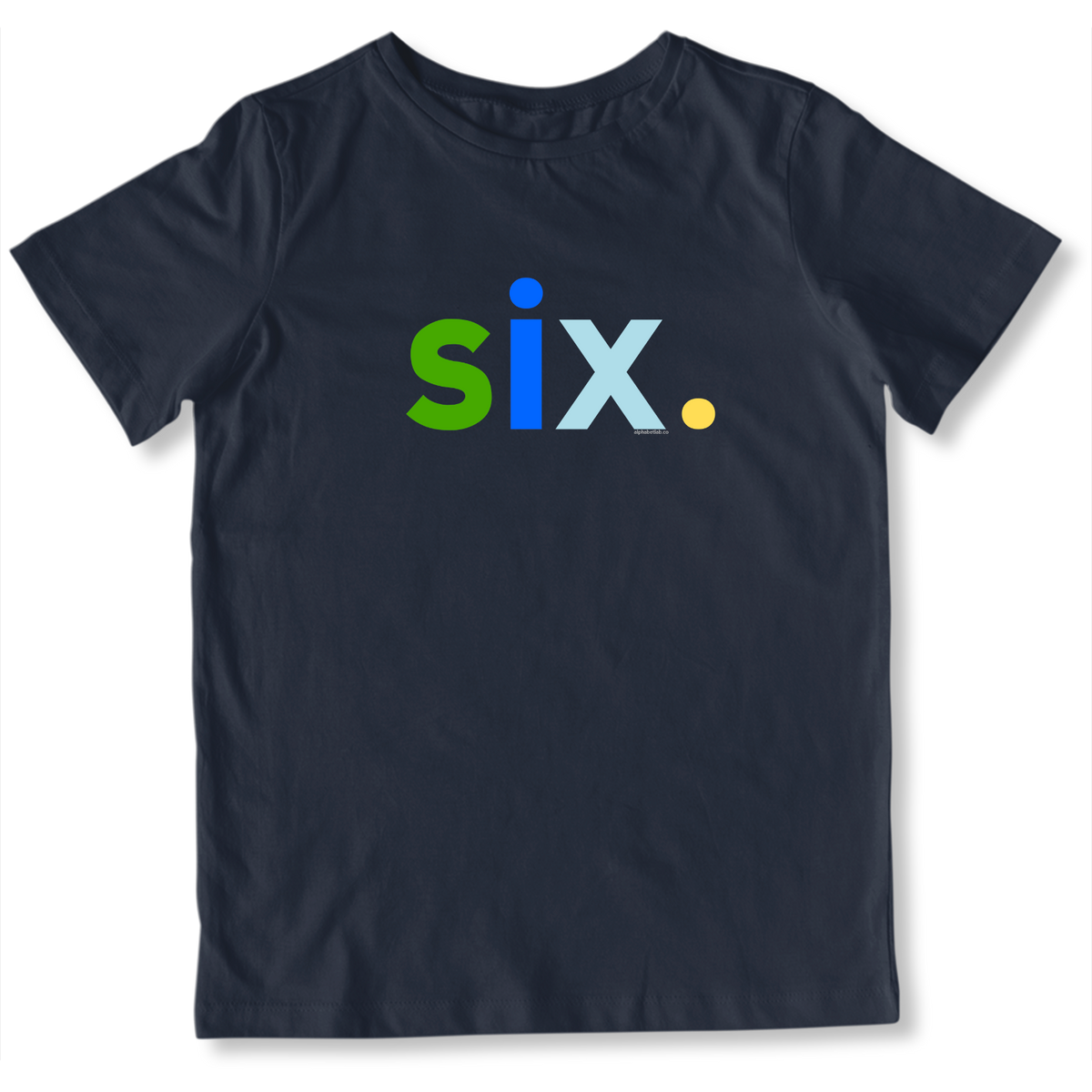 Boys 6th Birthday Shirt Six - Alternative