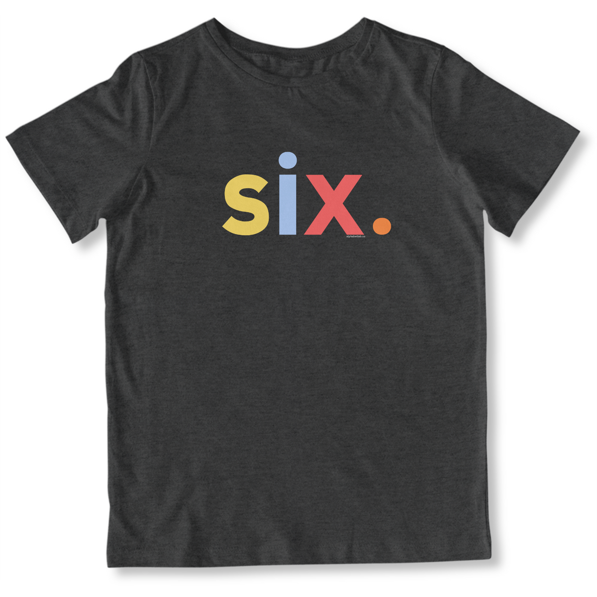 Boys 6th Birthday Shirt Six - Original