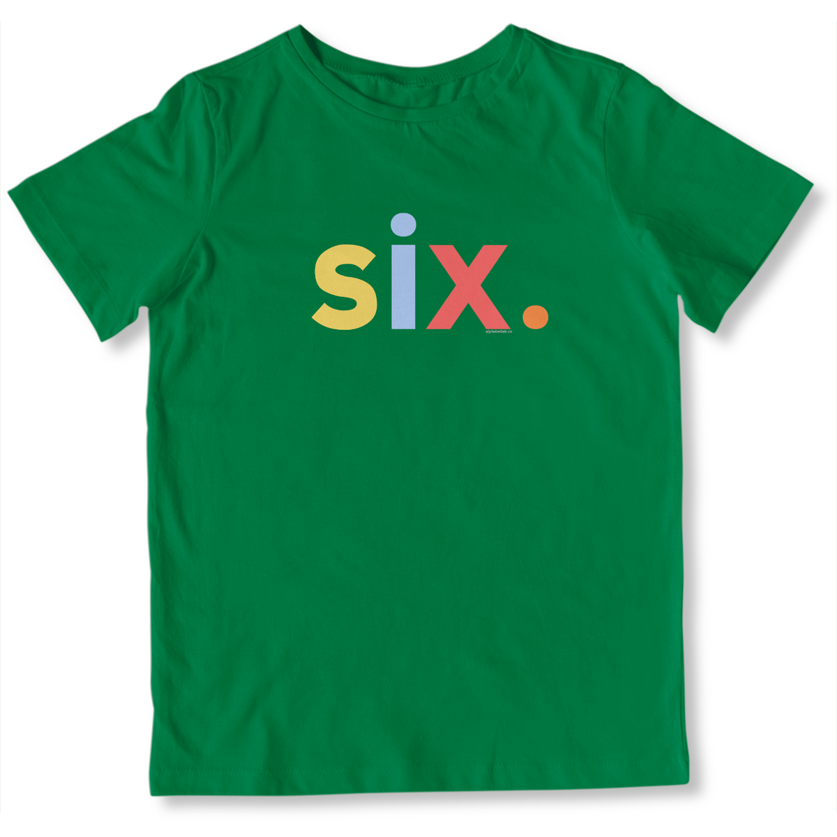 Boys 6th Birthday Shirt Six - Original