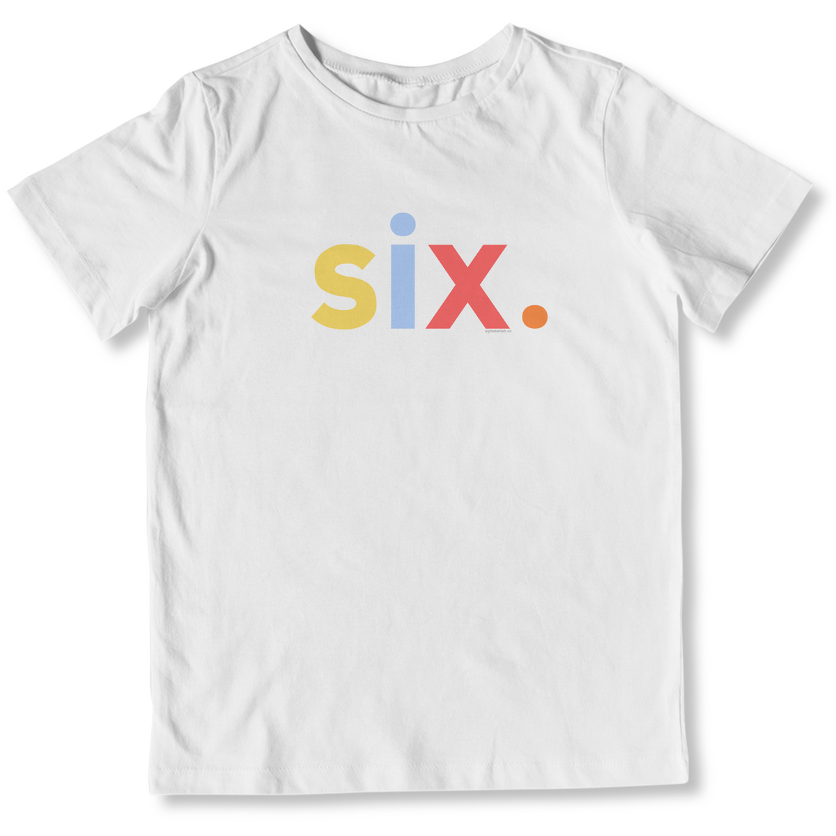 Boys 6th Birthday Shirt Six - Original