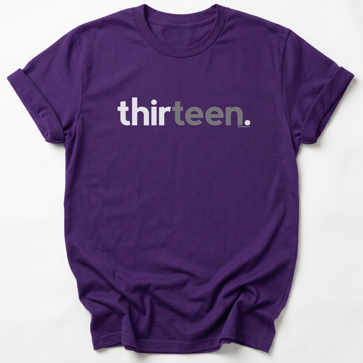 Teens 13th Birthday T-Shirt Thirteen - Original
