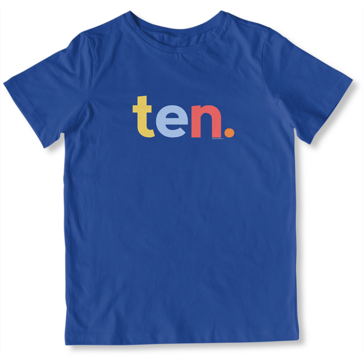 Boys 10th Birthday Shirt Ten - Original
