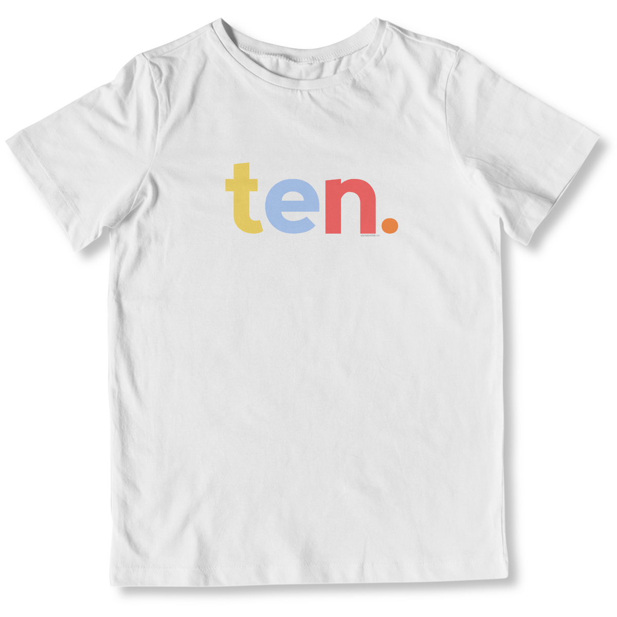 Boys 10th Birthday Shirt Ten - Original