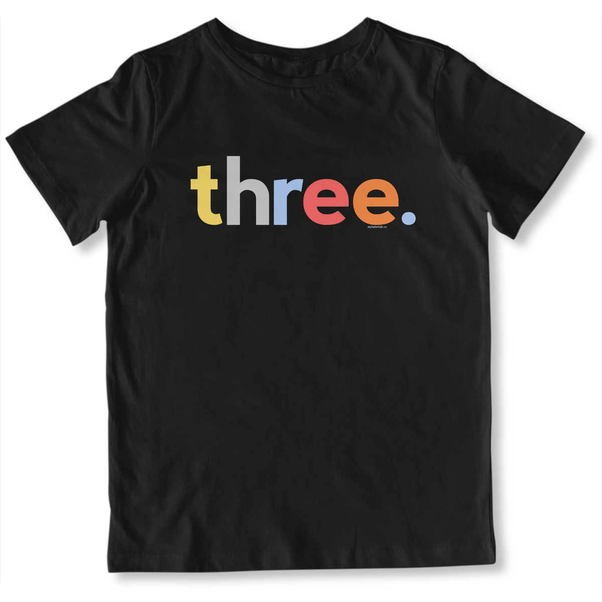 Boys 3rd Birthday Shirt Three - Original