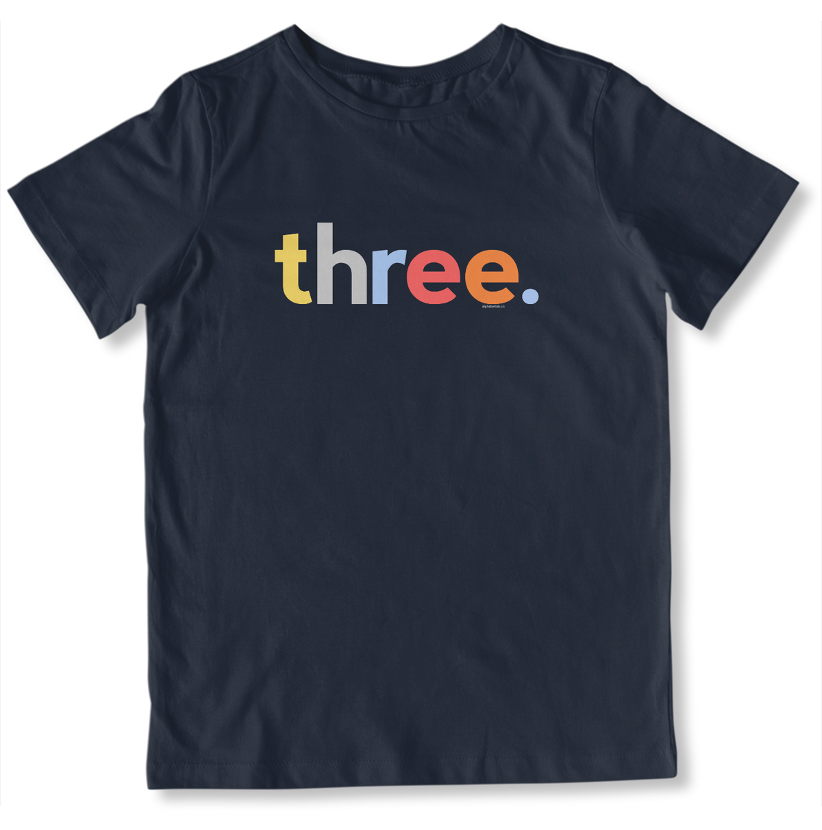 Boys 3rd Birthday Shirt Three - Original