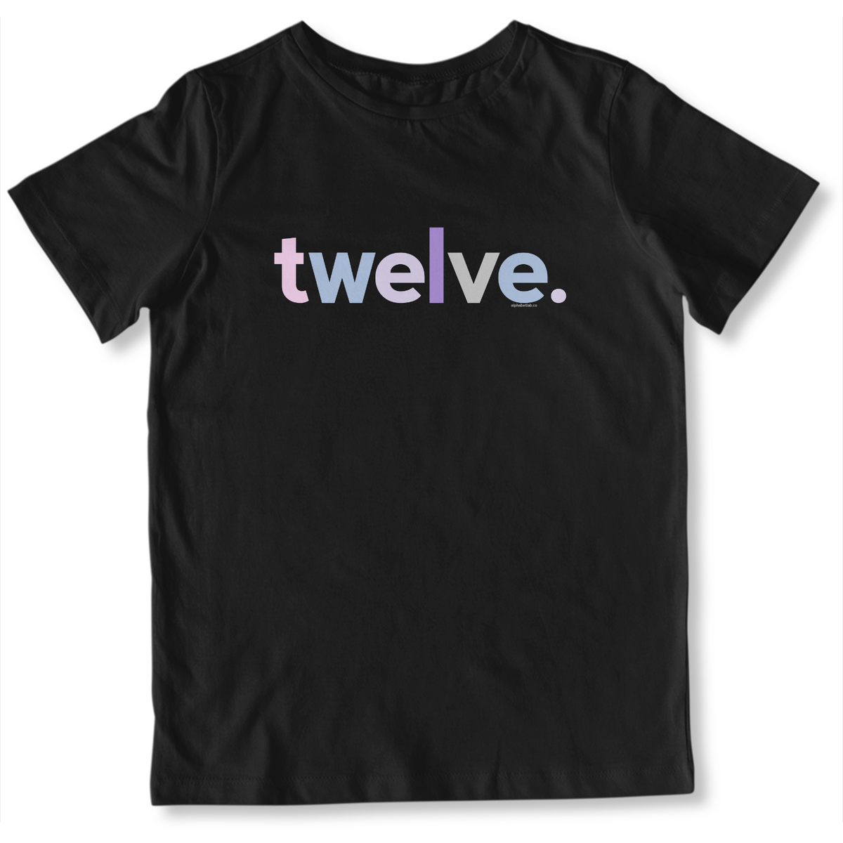 Girls 12th Birthday Shirt Twelve - Original
