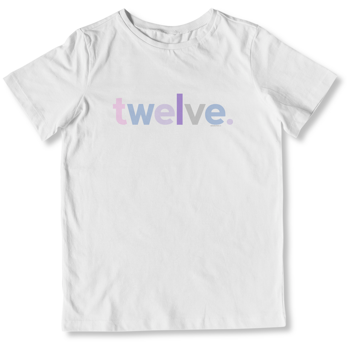 Girls 12th Birthday Shirt Twelve - Original