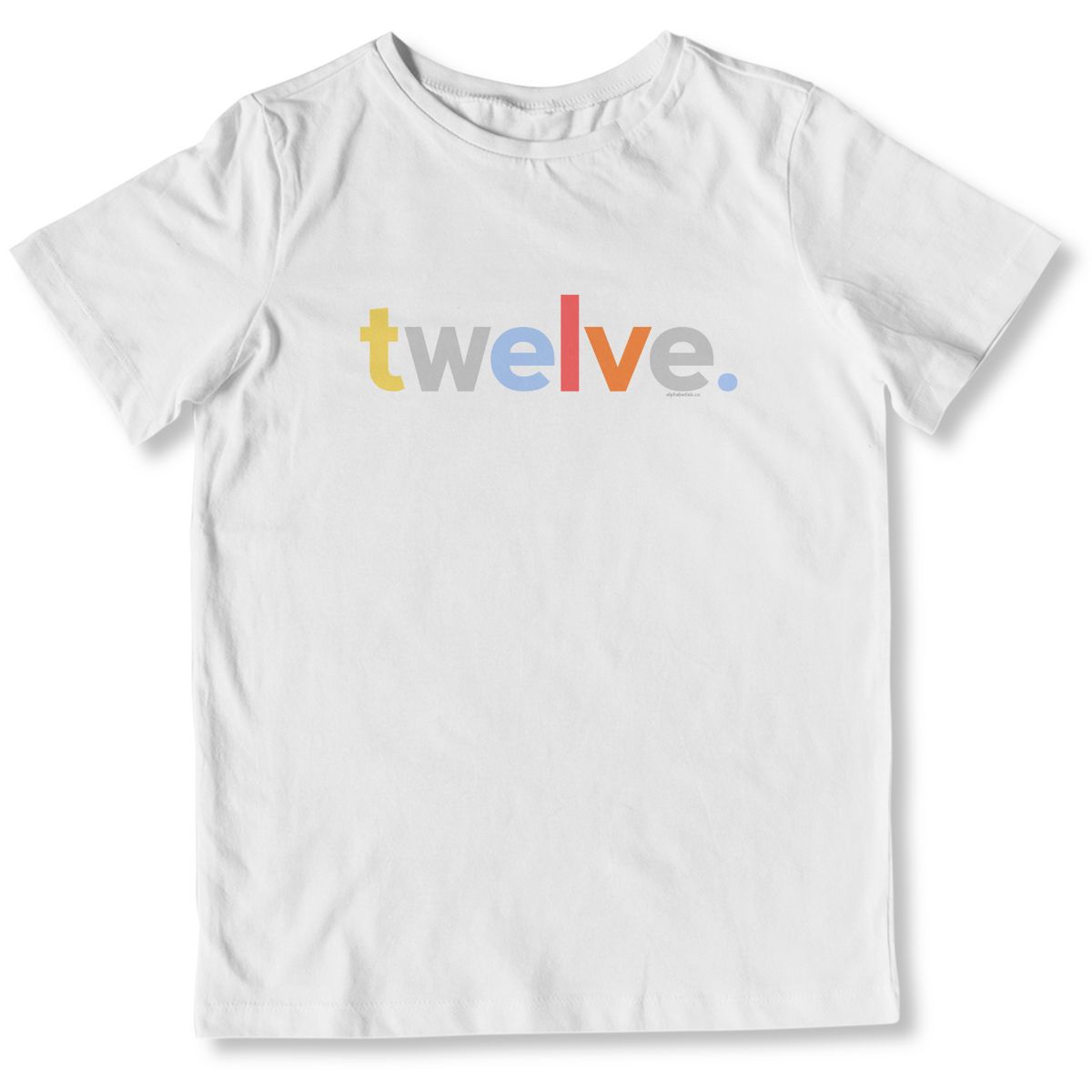 Boys 12th Birthday Shirt Twelve - Original