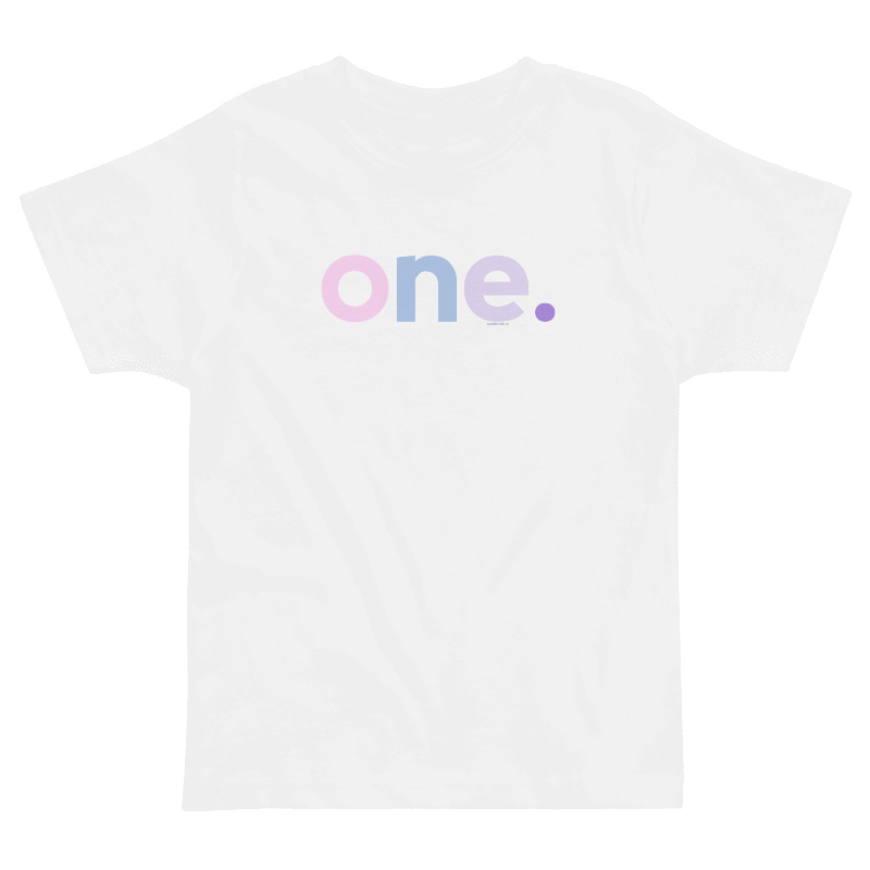 Girls 1st Birthday Shirt One - Original