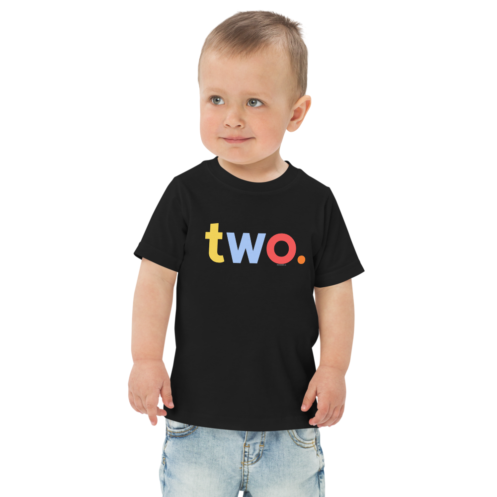 Boys 2nd Birthday Shirt Two - Original