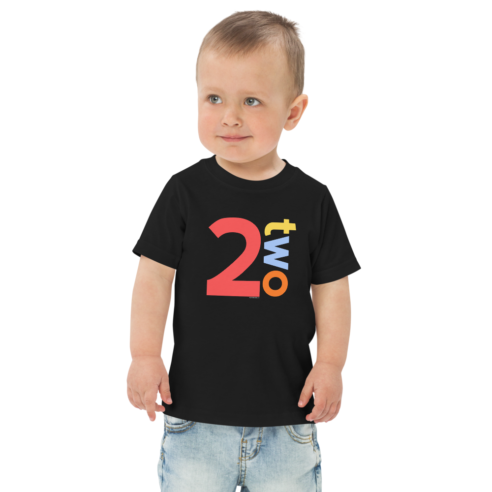 Boys 2nd Birthday Shirt Two - Number