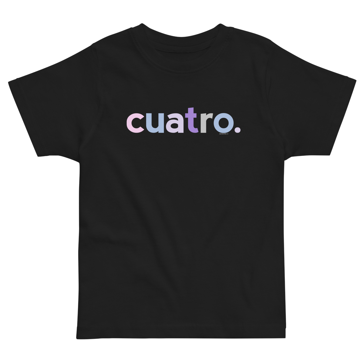 Girls 4th Birthday Shirt Cuatro Spanish – Original