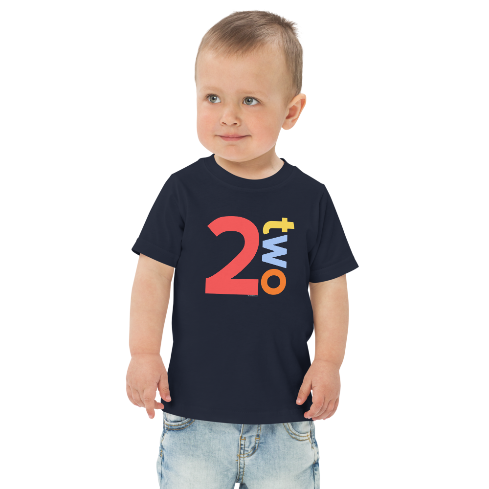 Boys 2nd Birthday Shirt Two - Number