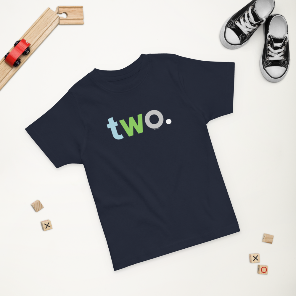 Boys 2nd Birthday Shirt Two - Alternative