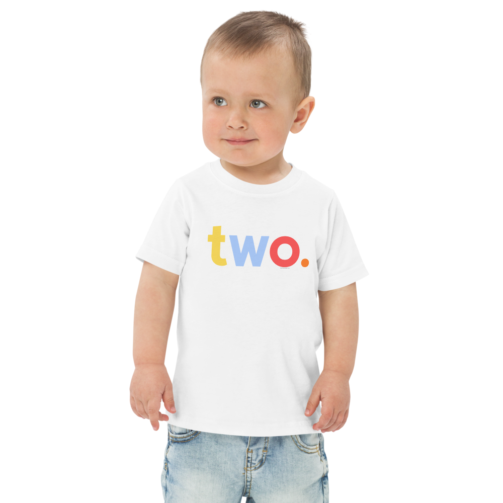 Boys 2nd Birthday Shirt Two - Original