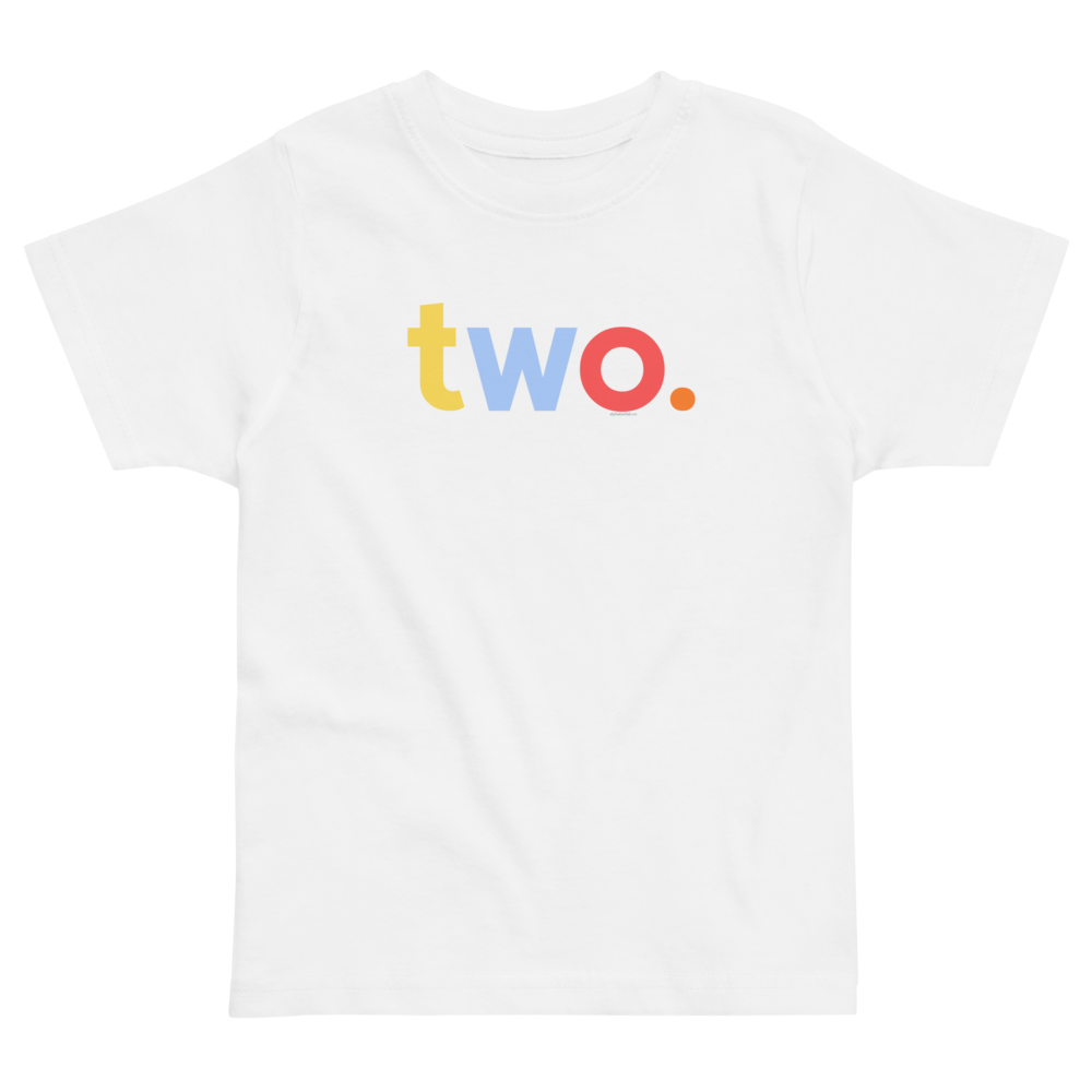 Boys 2nd Birthday Shirt Two - Original