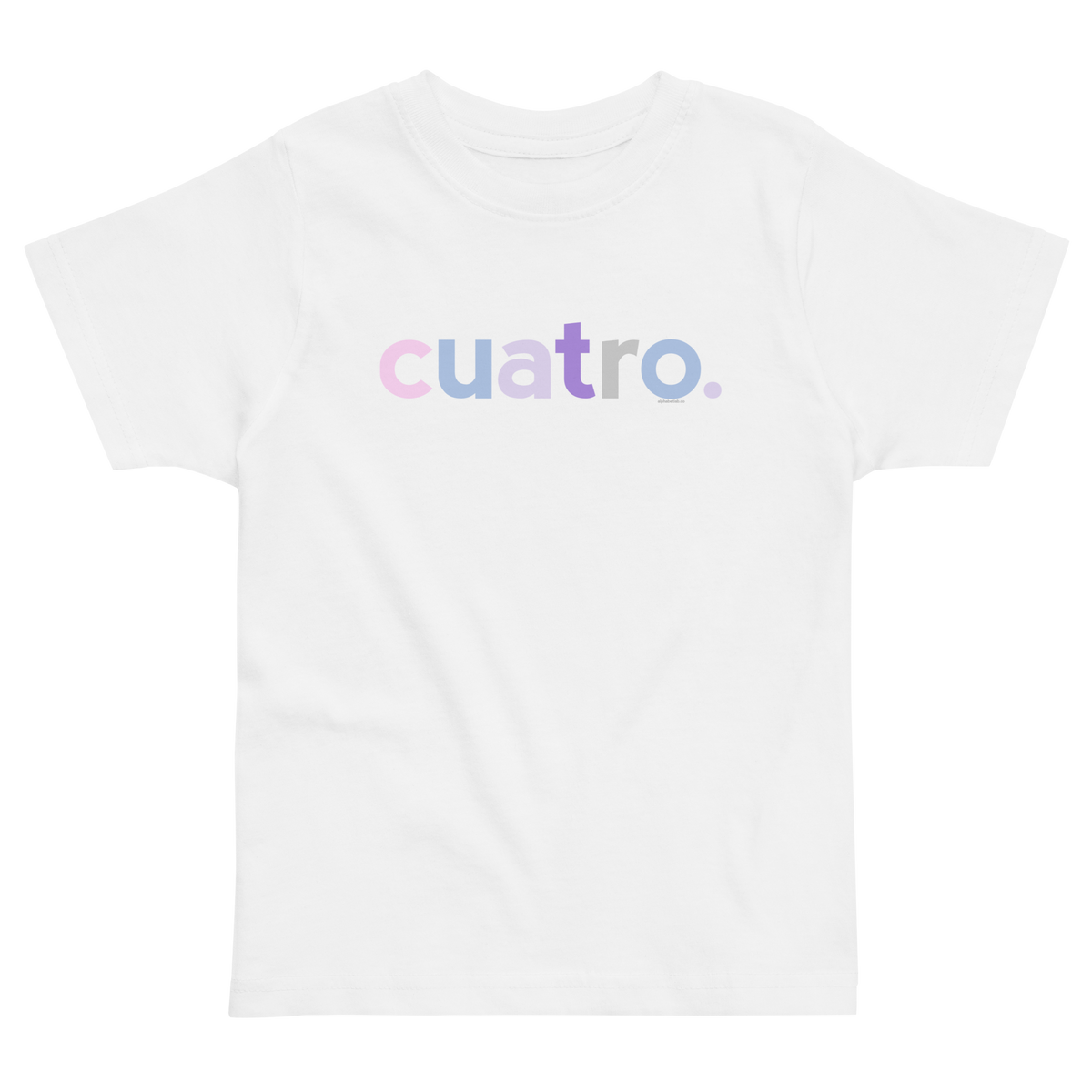 Girls 4th Birthday Shirt Cuatro Spanish – Original