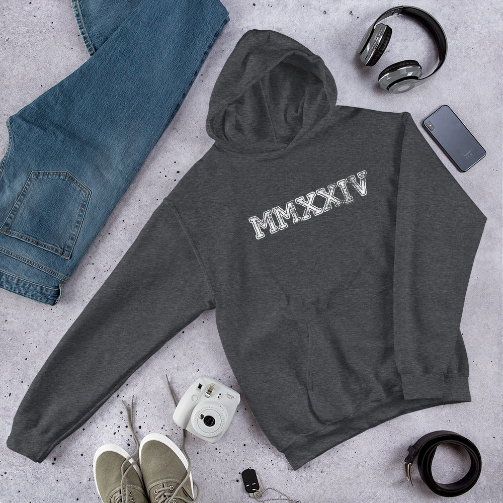 Class of 2024 MMXXIV Hoodie Sweatshirt - Roman